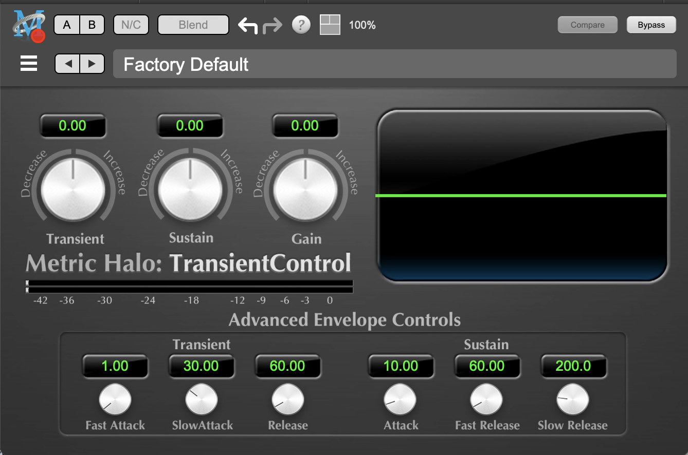 Metric Halo Transient Control V4